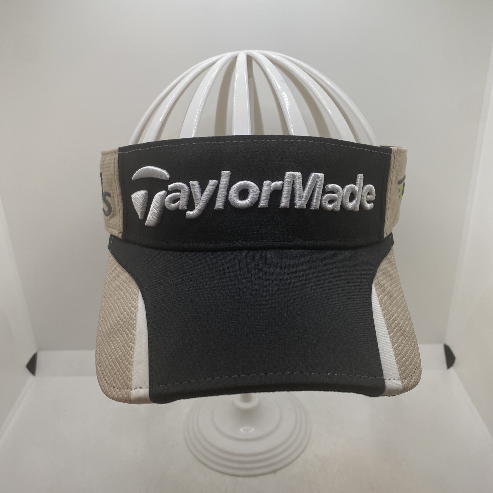 TaylorMade "RBZ" "R11S" Black And Beige Adjustable Visor Excellent Condition