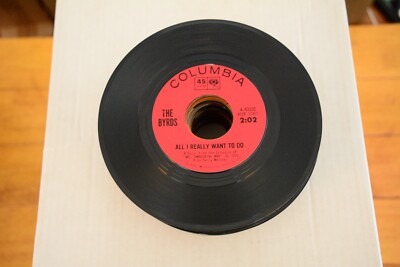 THE BYRDS ''ALL I REALLY WANT TO DO / WHOLE LOT BETTER'' 45RPM 7'' VINYL [B1-119]