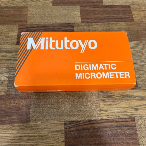 Mitutoyo 293-340 QuantuMike Micrometer (0-1"/.00005"/.001mm, IP65 Coolant Proof)