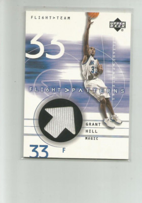 2001-02 UPPER DECK FLIGHT TEAM FLIGHT PATTERNS #GH GRANT HILL  JERSEY