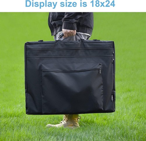 Bolso de Mano JJRING 18x24 Art Portfolio - Estuche de Almacenamiento Grande con Asa y - Imagen 24 de 24