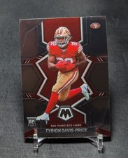Tyrion Davis-Price Rookie RC 2022 Mosaic Football Card #340 San Francisco 49ers