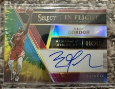 2017-18 Select Basketball In Flight Eric Gordon Tie-Dye Auto #6/25 Rockets