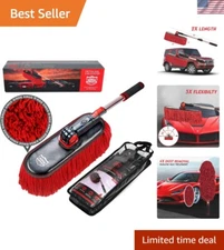 Car Duster Exterior Scratch Free,Soft Car Brush Kit for Car,Truck,SUV,RV and ...