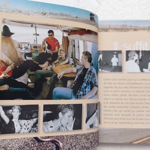 CELINE DION & GOLDMAN : LE PETIT BOOK COLLECTOR •• photos rares & inédites - Picture 5 of 24