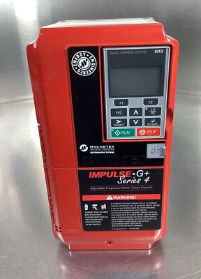 YASKAWA ELECTRIC  CIMR-AU4A0018AAA  Rev. D Out: 0-480VAC 3Ph 0-400Hz       1C-03