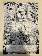 Deadpool #31 (2011) Pg. 11 Original Comic Art - Bong Dazo, Jose Pimentel Inks