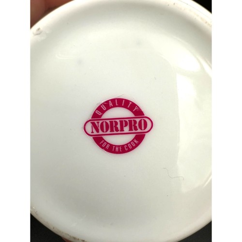 Norpro Cheese Butter Bell Crock Stainless Steel & Ceramic 4" Diameter Kitchen - Picture 3 of 5