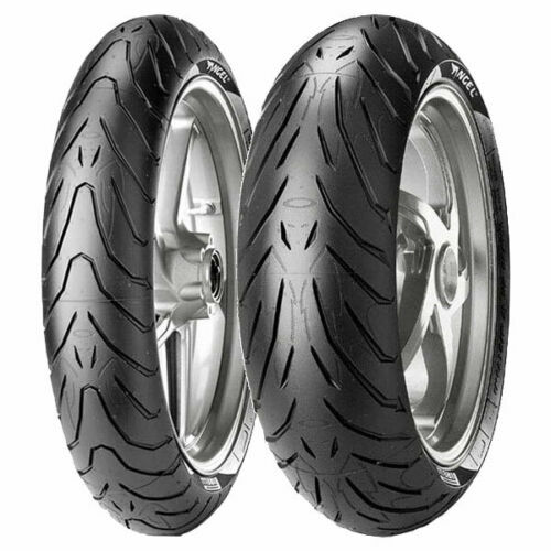 COPPIA 120/70-17 180/55-17 DOT NUOVO+OMAGGIO PIRELLI ANGEL ST GOMME MOTO - Photo 1/1