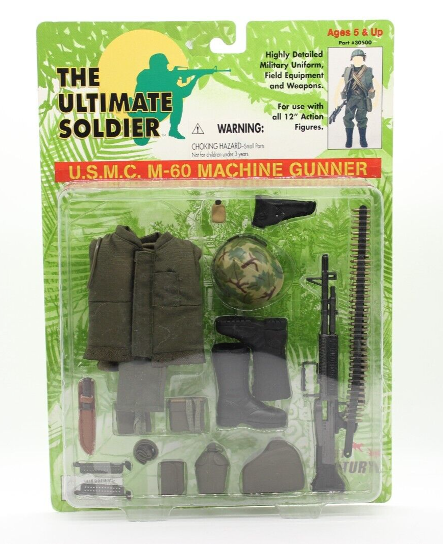 The Ultimate Soldier 1/6 Scale U.S.M.C. M60 Machine Gunner Set For 12