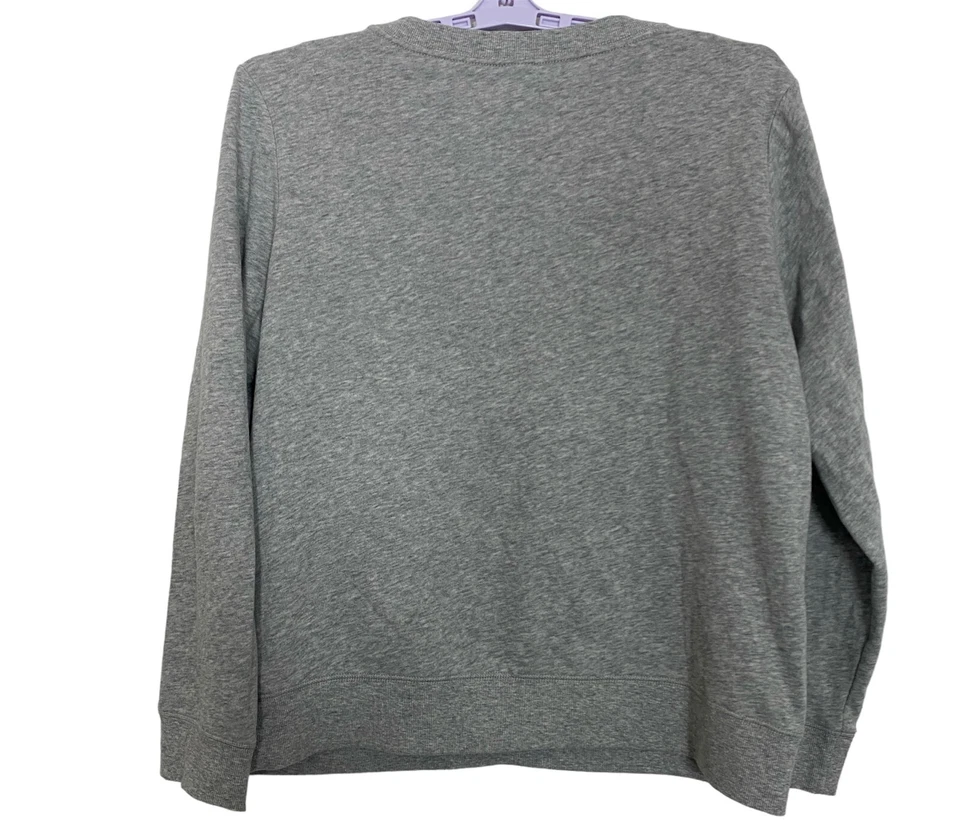 Top de pijama Calvin Klein para mujer XL gris logotipo manga larga ropa para dormir polar Foto 2 de 3