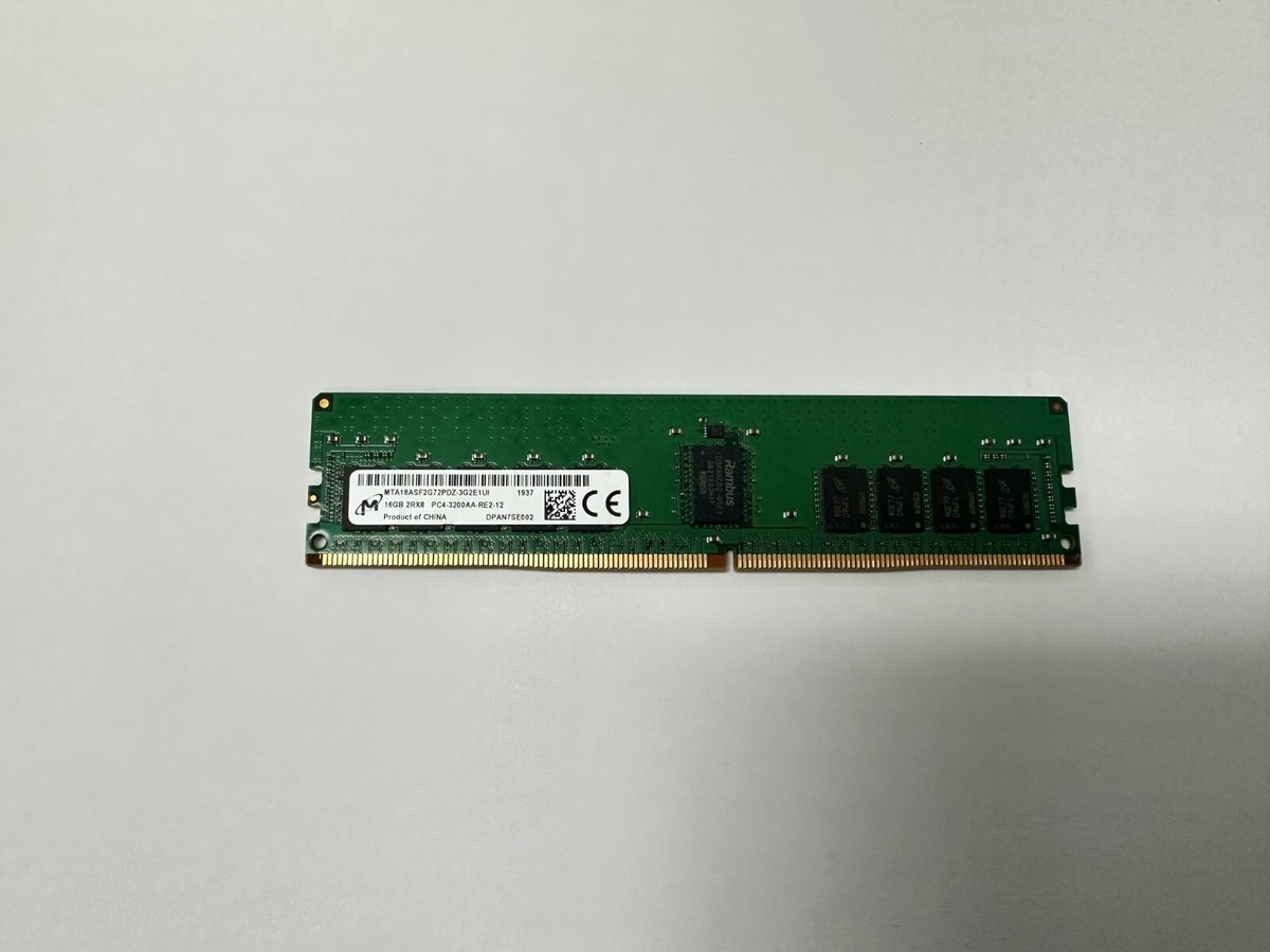 3x Open Box Micron 16GB 2Rx8 PC4-3200AA-RE2-12 Server RAM