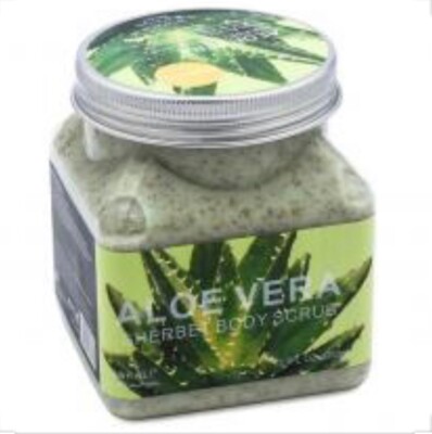 Wokali Aloe Vera Sherbet Body Scrub Natural Whitening Exfoliating  350ml/12.3oz | eBay