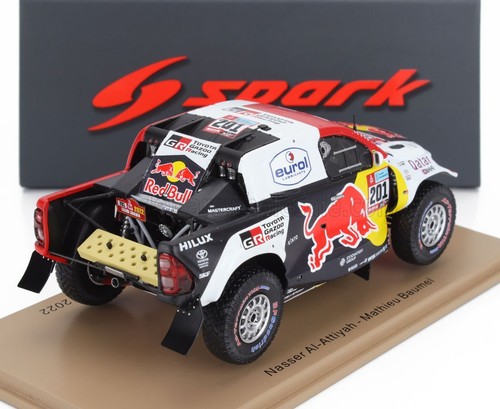 1:43 Toyota Hilux Pick-Up GR DKR Gazoo Racing Red Bull No.201 Winner Dakar Ra... - Picture 2 of 3