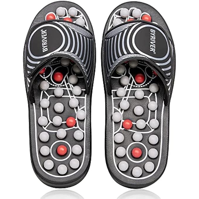 Pantofole Da Massaggio Massaggio Ai Piedi Sandali Digitopressione Riflessologia Scarpe Da Doccia Per Donna E Uomo Moda Asciugatura Rapida Casa Traspirante Spa Spiaggia Pantofole Open Toe Outdoor