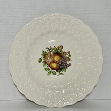 Copeland Spode Alden Luncheon Plate S2280 Daisy Embossed