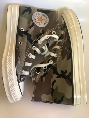 Size 6.5 - Converse Chuck 70 High x Carhartt WIP Camo 2021 169221C Unisex - Picture 7 of 13