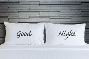Details About Couple Pillowcases Good Night Printed Pillow Covers Bedroom Bedding Decor Wsd774