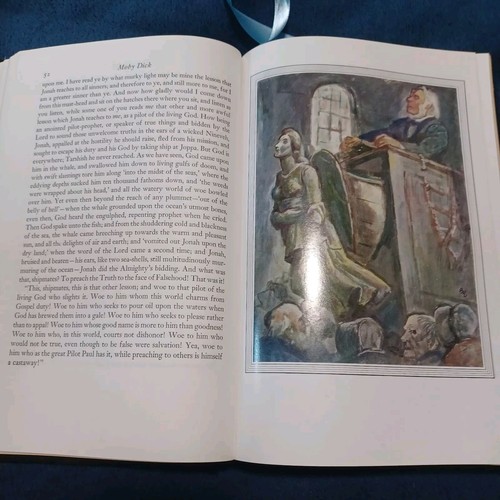Moby Dick or the Whale by Herman Melville Leather Bound Easton Press 1977 - Picture 18 of 21