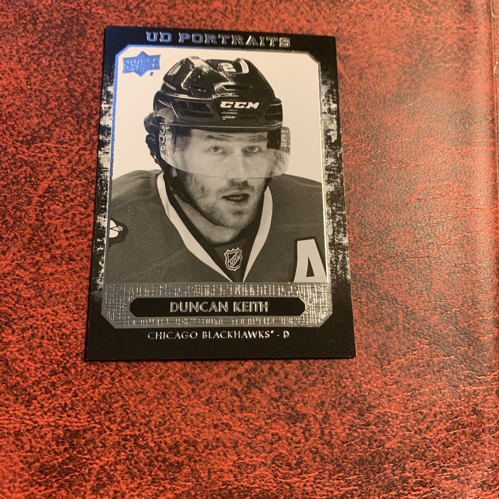 Bhh 2014/15 Upper Deck Portraits P-12 Duncan Keith Chicago Blackhawks￼