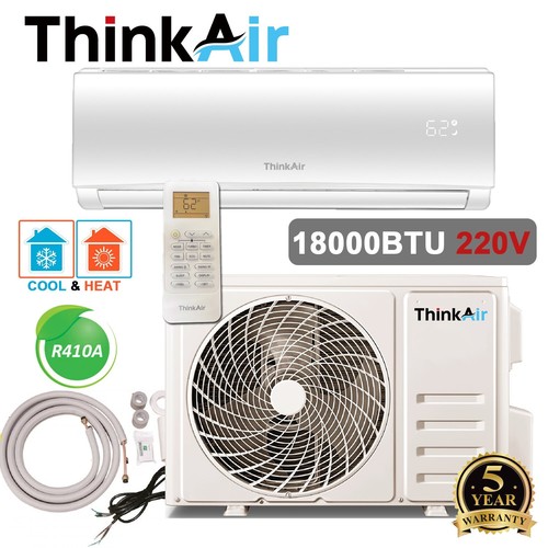 18000 BTU Ductless Air Conditioner, Heat Pump Mini Split 220V 1.5 Ton  With/KIT - The ICT University