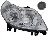 Tyc 20-11333-05-2 Hauptscheinwerfer FüR CitroËN Fiat Peugeot