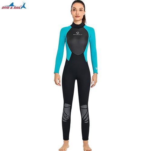 Men 3MM Neoprene Wetsuit One-piece Warm Women Full-body Wetsuit Surfing - Picture 28 of 28