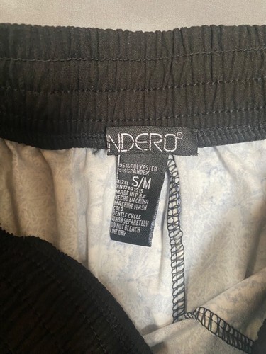 Women's Small Blue Floral Pattern Jogger Pants Drawstring with Pockets With Tags - Picture 8 of 8