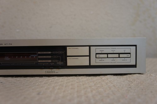 KENWOOD KT-7X QUARTZ SYNTHESIZER STEREO TUNER WITH ORIGINAL BOX - Picture 6 of 12