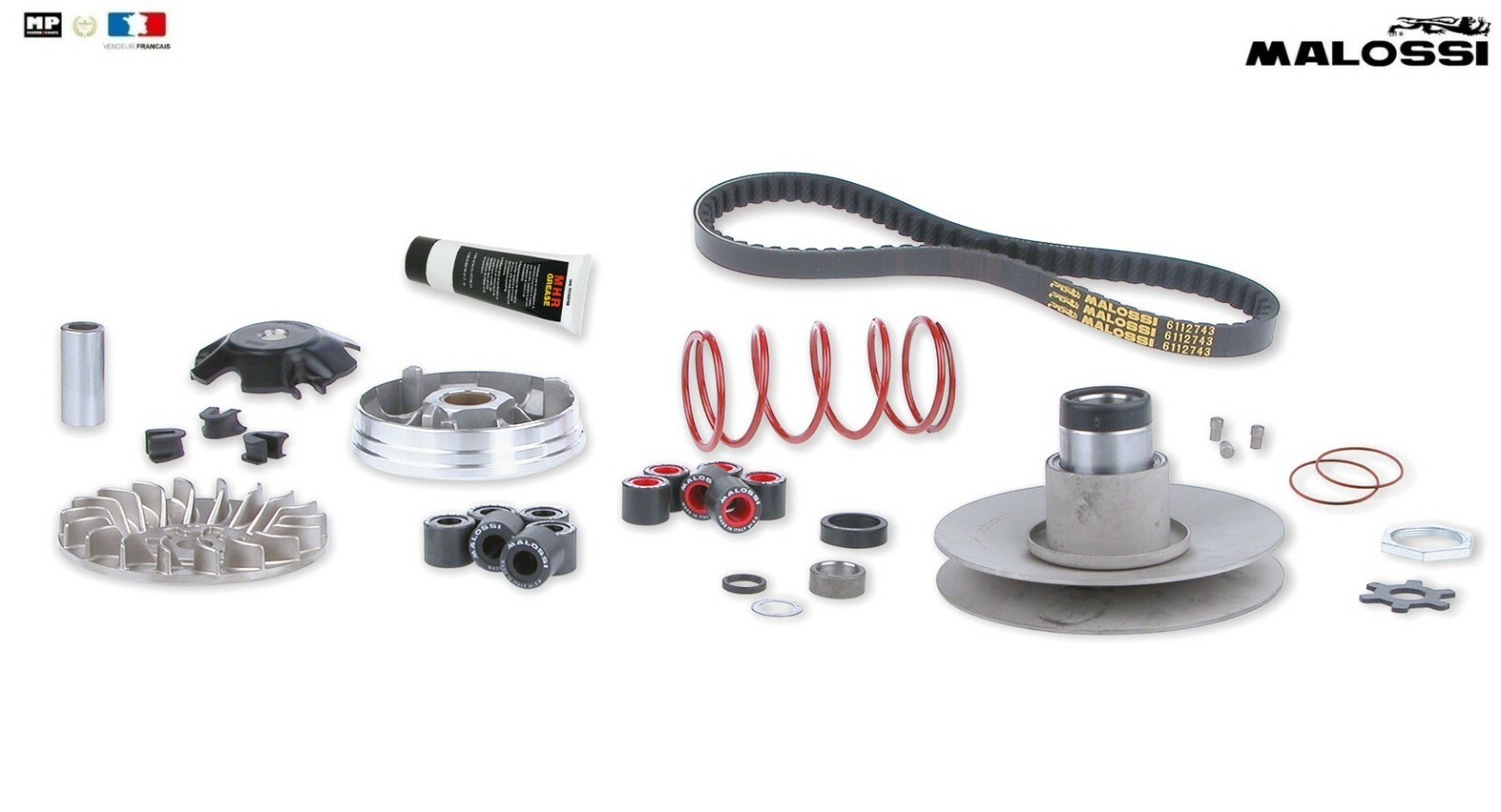 Kit Over Range MHR Malossi pour reparer la transmission MBK 50