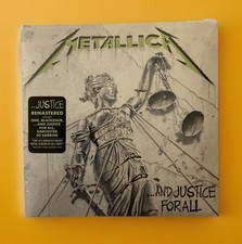 Metallica: And Justice for All CD 2018 New Sealed Remaster Blackened Sleeve