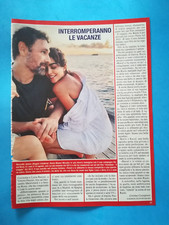 CLIPPING DI GIORNALE RAOUL BOVA ROCIO MORALES DA COLLEZIONE - (96)