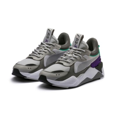 PUMA RS-X Tracks Sneakers Shoes - Grey Green Purple - 369332-01 / 36933201 | eBay