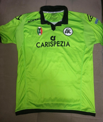 Maillot Football Vintage – Spezia? – Errea – Blanc – Taille M – Longue Manche