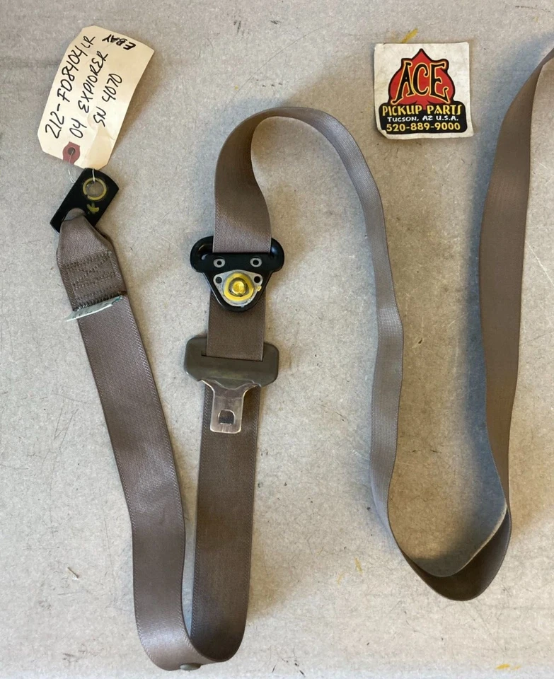 02-05 Ford Explorer Mercury Mountaineer Cinturón de seguridad trasero izquierdo conductor segunda fila Foto 2 de 4