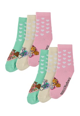 Paw Patrol Skye Zuma Everest Kinder Mädchen Socken Set 6 Paar