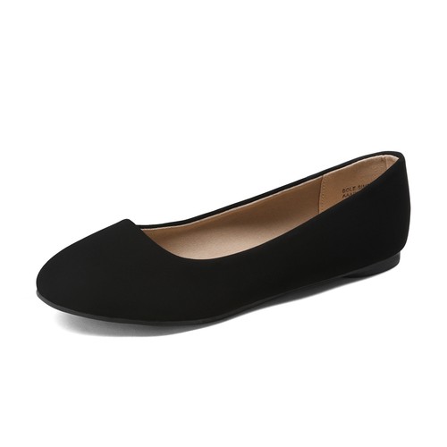 Women Ballerina Ballet Flats Round Toe Comfortable Classic Slip On Flat Shoes US - Picture 5 of 58