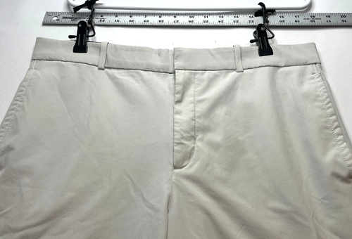 Nike Golf Pantalones Cortos Hombre 35 x 10 Dri Fit Estándar Blanco Crema - Imagen 2 de 7