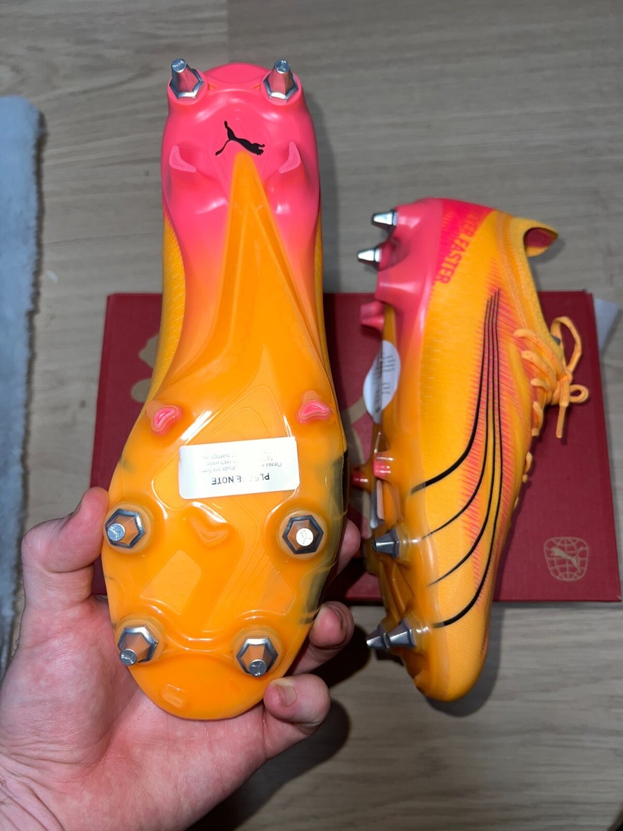 Puma Ultra Ultimate Sg-Pro Orange/Pink UK 9 US 10 Eur 43 | eBay