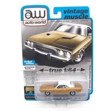 Auto World Premium Vintage Muscle 1974 Dodge Challenger Rallye New Free Ship