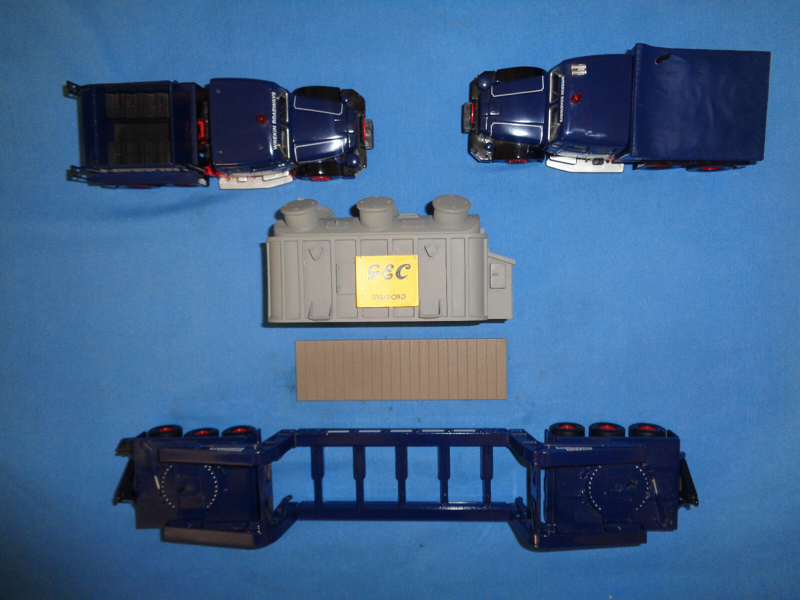 Corgi 18007 Heavy Haulage Transport Wrekin Roadways - Camion 1/50