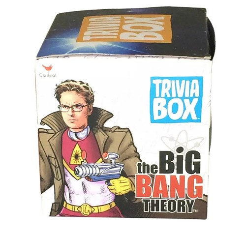The Big Bang Theory Trivia Box By Cardinal In Original Box Cards Sealed - Picture 4 of 8