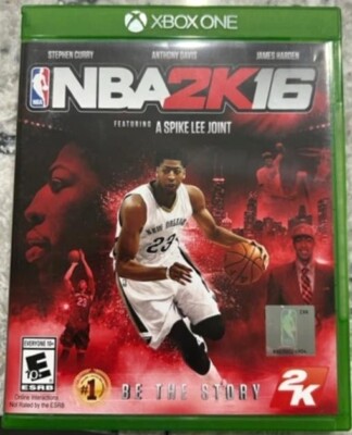 XBOX ONE NBA 2K16 !! Anthony Davis Complete w/Inserts/Cards