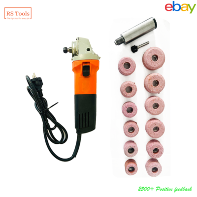 #ad Sioux amp; Black And Decker Valve Seat HSG Grinder 230 v 50 Hz AC Stones 12 Pcs $143.86