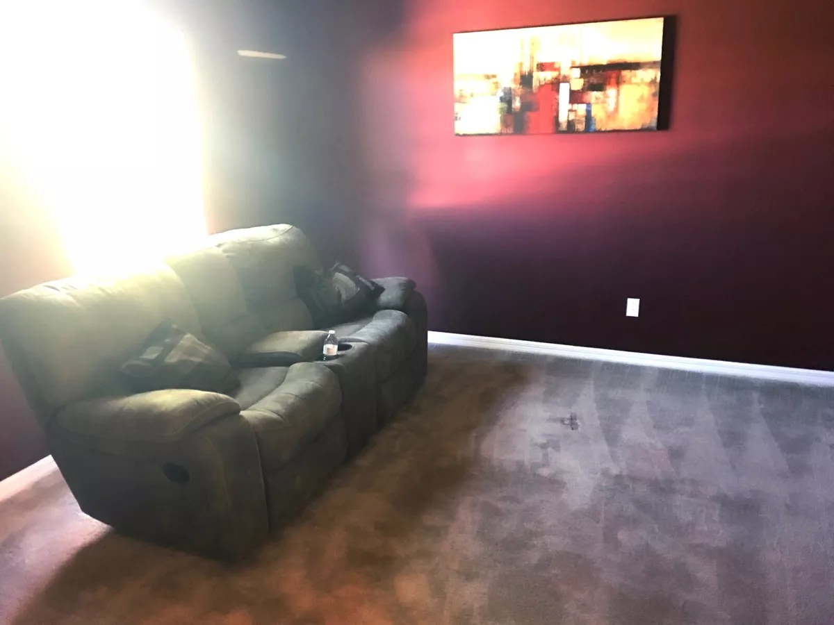 2 brown used recliner couches suede material in good condition. eBay