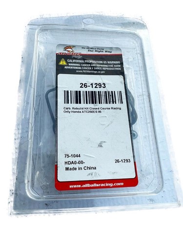 Kit Ricostruzione Carburatore All Balls 26-1293 NUOVO SPEDIZIONE VELOCE GRATUITA - Foto 1 di 6