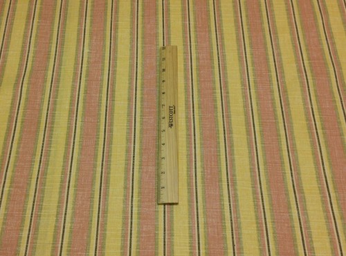 MODA FRONT PORCH PASTEL STRIPE UPHOLSTERY FURNITURE FABRIC BY THE YARD 52" WIDE - Picture 3 of 5