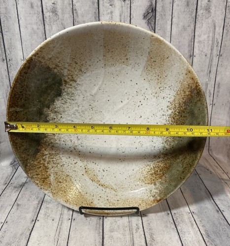 MIYAKE CIOTOLA RARA! CERAMICA GIAPPONESE, FATTA A MANO IN GIAPPONE - PIATTO DA PORTATA - CIOTOLA - Foto 5 di 6