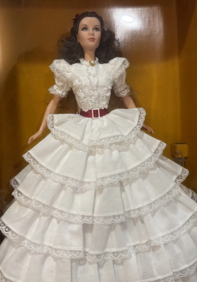 Barbie Collector Lo que el viento se llevó Scarlett O'HaraDoll Gold Label 2013 Mattel Foto 3 de 4