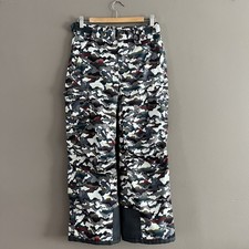 Arctix Youth Kids Multi Camo Cargo Snow Pants Articulated Knees Ski Snowboard L